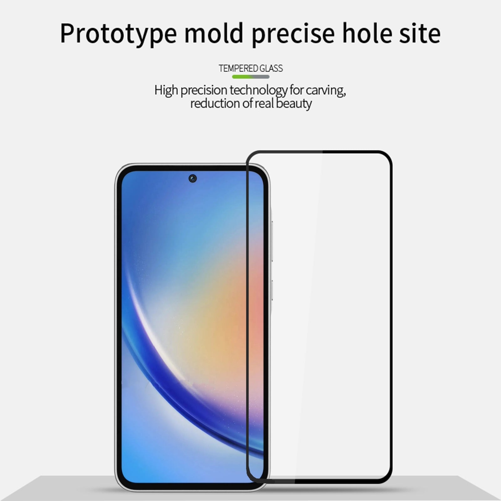 PINWUYO JK Tempered Glass Film Series-2 for Samsung Galaxy A35 5G / A55 5G Screen Protector Full Coverage PINWUYO JK Tempered Glass Film Series-2 for Samsung Galaxy A35 5G / A55 5G Screen Protector Full Coverage